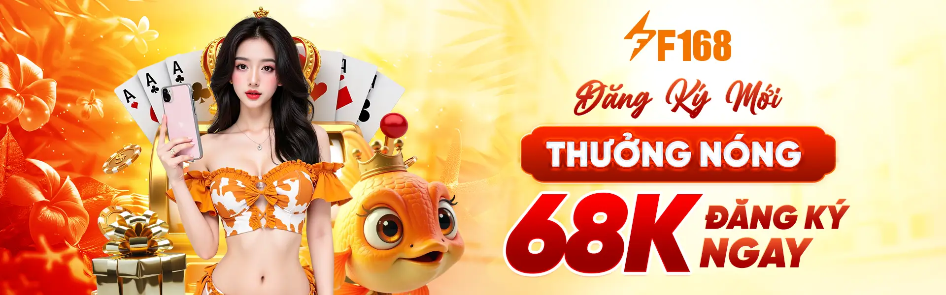 Đăng ký mới thưởng nóng 68K