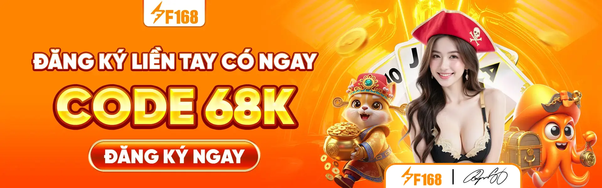 Đăng ký liền tay có ngay code 68K - đăng ký ngay